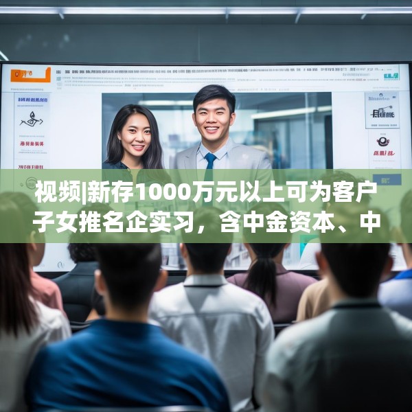 视频|新存1000万元以上可为客户子女推名企实习，含中金资本、中信建投、谷歌等？兴业银行工作人员回应