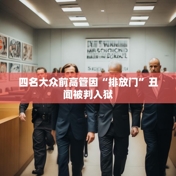 四名大众前高管因“排放门”丑闻被判入狱