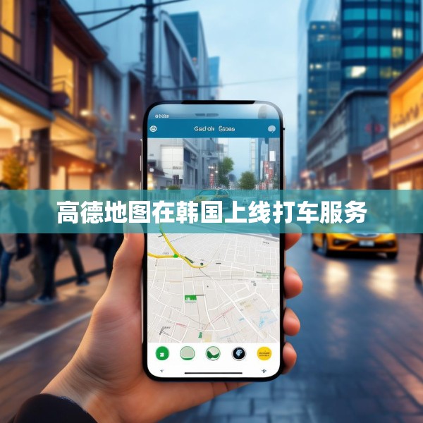 高德地图在韩国上线打车服务