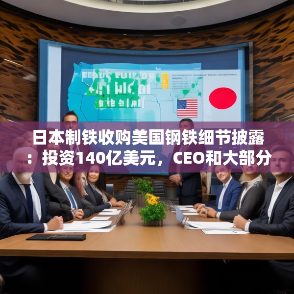 日本制铁收购美国钢铁细节披露：投资140亿美元，CEO和大部分董事将是美国人