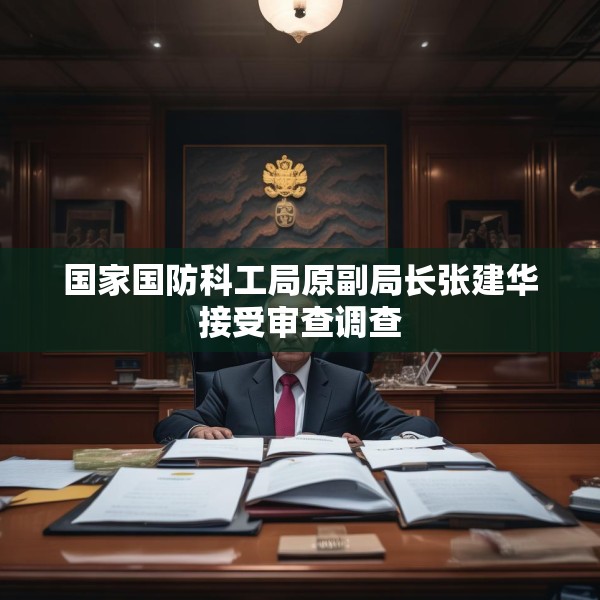 国家国防科工局原副局长张建华接受审查调查
