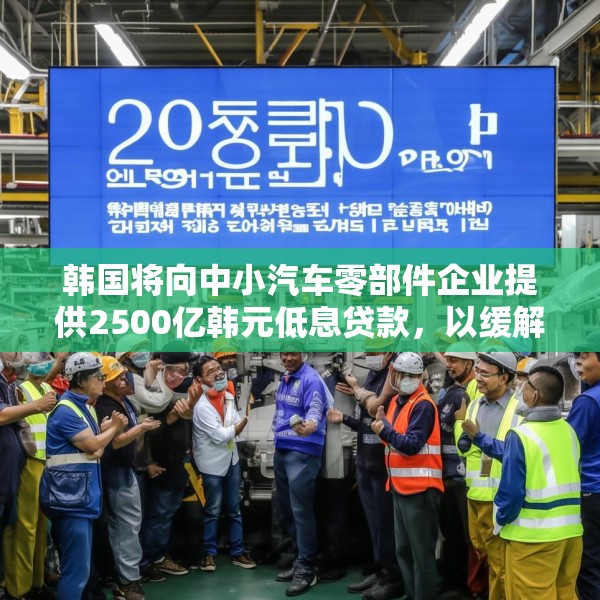 韩国将向中小汽车零部件企业提供2500亿韩元低息贷款，以缓解关税冲击