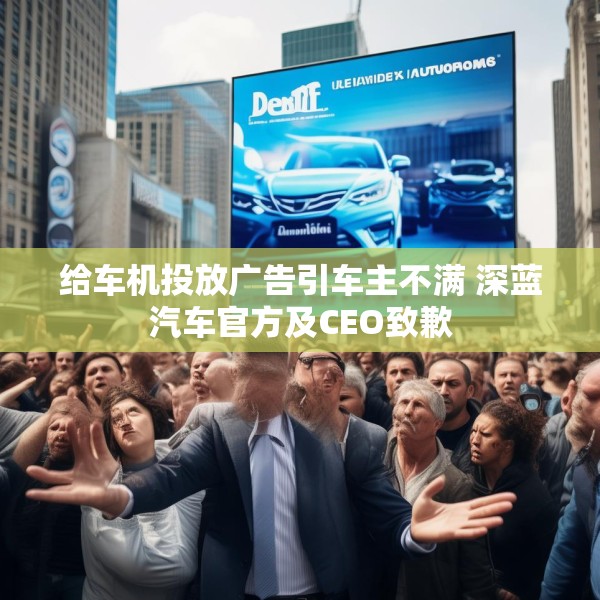 给车机投放广告引车主不满 深蓝汽车官方及CEO致歉