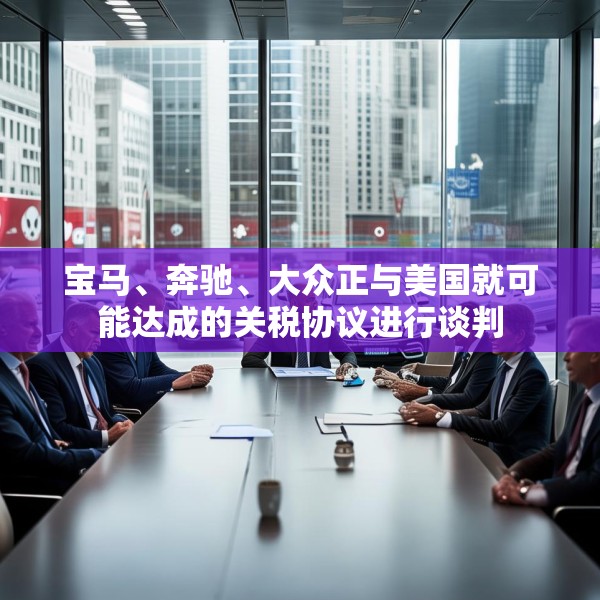宝马、奔驰、大众正与美国就可能达成的关税协议进行谈判