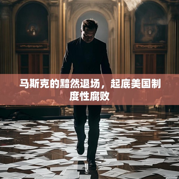 马斯克的黯然退场，起底美国制度性腐败