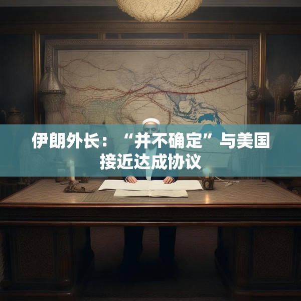 伊朗外长：“并不确定”与美国接近达成协议