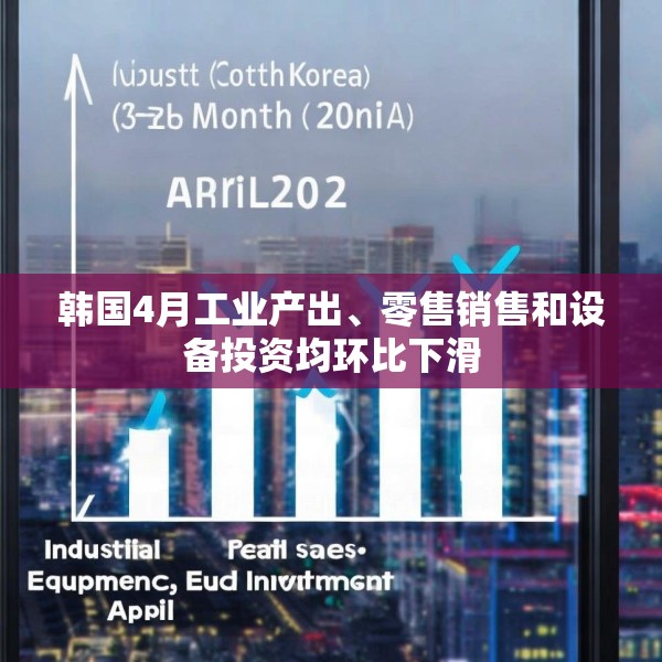 韩国4月工业产出、零售销售和设备投资均环比下滑