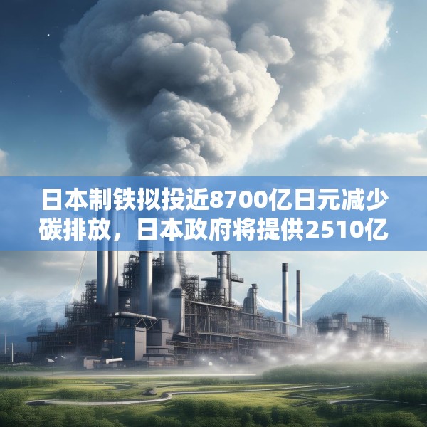 日本制铁拟投近8700亿日元减少碳排放，日本政府将提供2510亿日元补贴