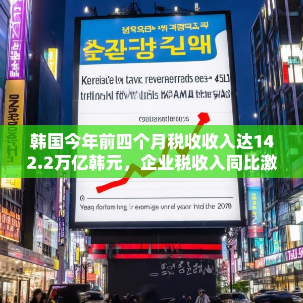 韩国今年前四个月税收收入达142.2万亿韩元，企业税收入同比激增57%
