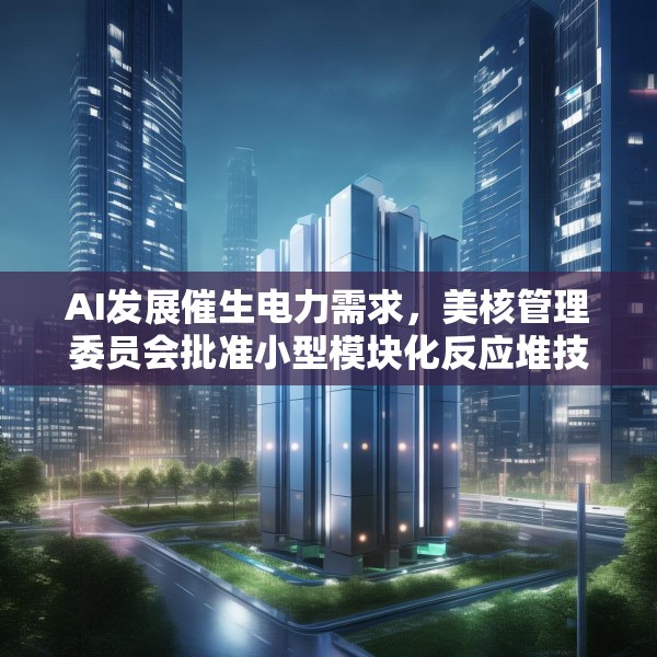 AI发展催生电力需求，美核管理委员会批准小型模块化反应堆技术