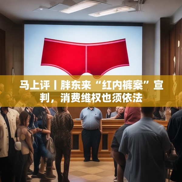马上评丨胖东来“红内裤案”宣判，消费维权也须依法