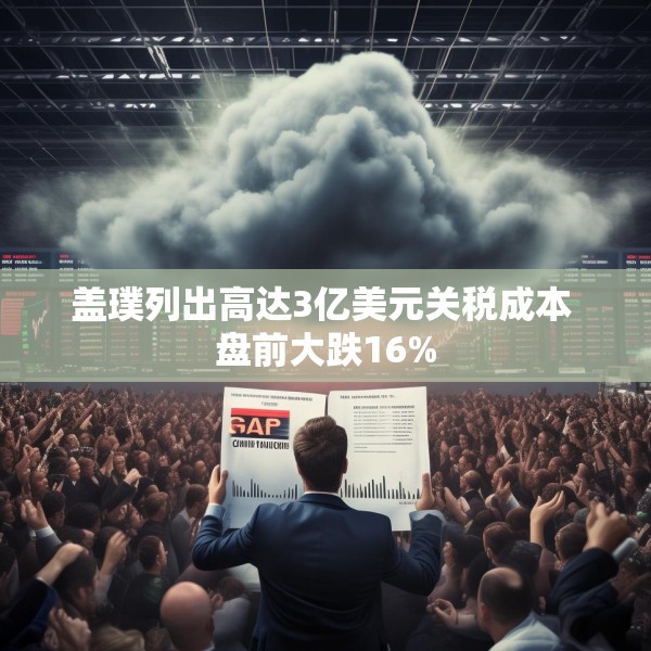 盖璞列出高达3亿美元关税成本 盘前大跌16%