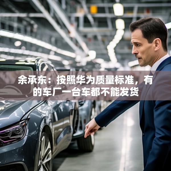 余承东：按照华为质量标准，有的车厂一台车都不能发货
