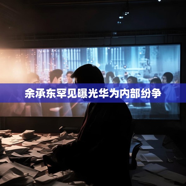 余承东罕见曝光华为内部纷争
