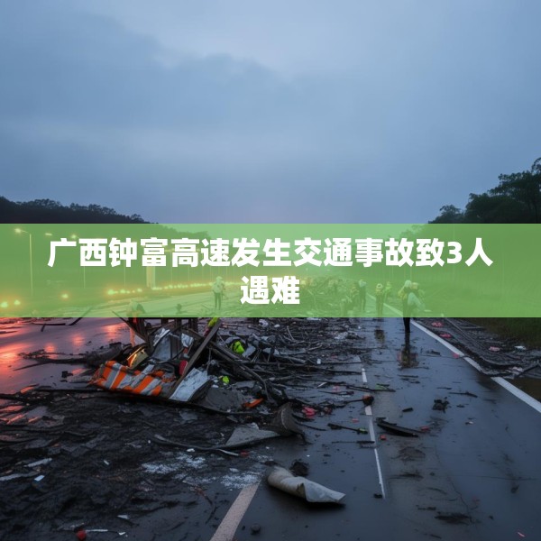 广西钟富高速发生交通事故致3人遇难
