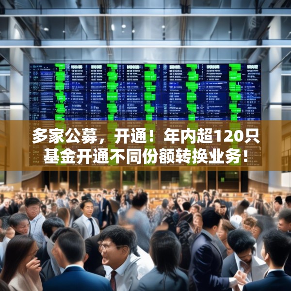 多家公募，开通！年内超120只基金开通不同份额转换业务！