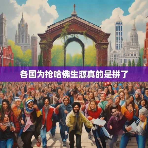 各国为抢哈佛生源真的是拼了