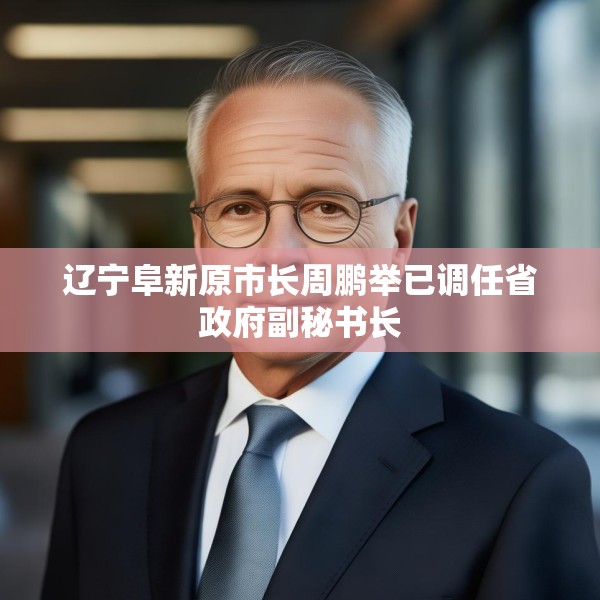 辽宁阜新原市长周鹏举已调任省政府副秘书长