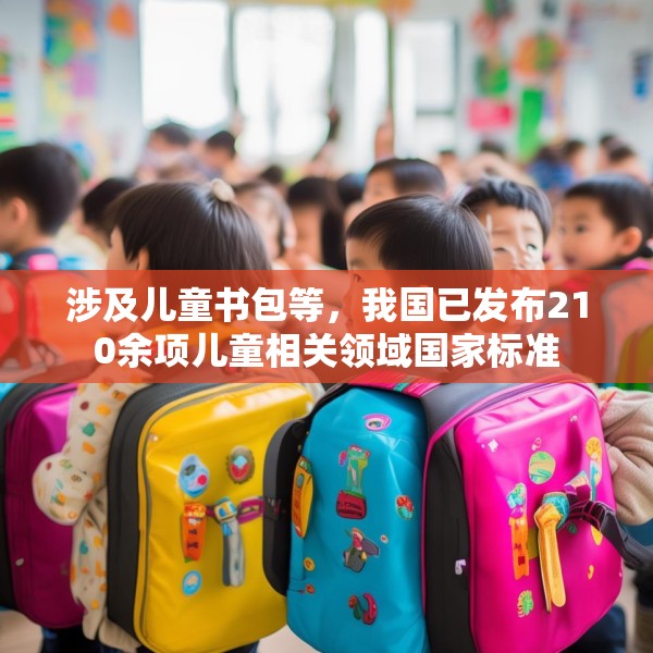 涉及儿童书包等，我国已发布210余项儿童相关领域国家标准
