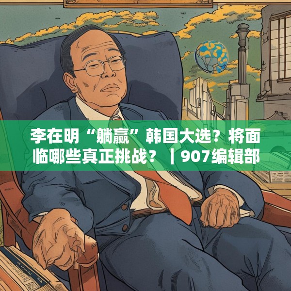 李在明“躺赢”韩国大选？将面临哪些真正挑战？｜907编辑部