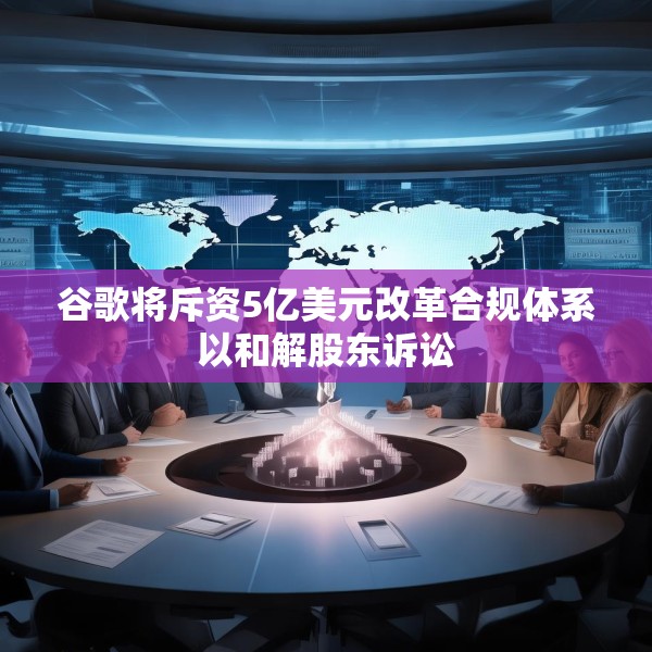 谷歌将斥资5亿美元改革合规体系以和解股东诉讼