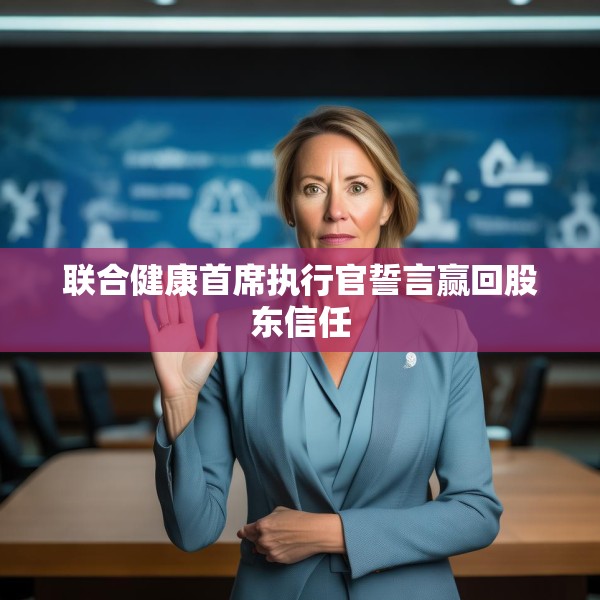 联合健康首席执行官誓言赢回股东信任