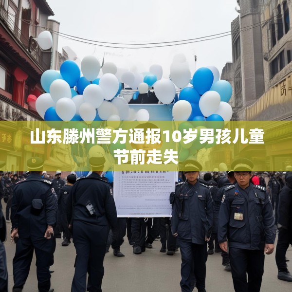 山东滕州警方通报10岁男孩儿童节前走失