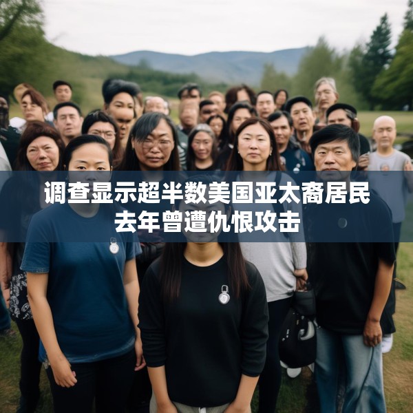 调查显示超半数美国亚太裔居民去年曾遭仇恨攻击
