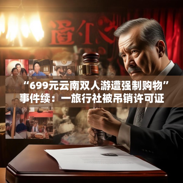 “699元云南双人游遭强制购物”事件续：一旅行社被吊销许可证
