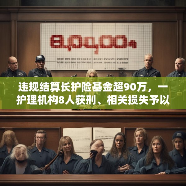 违规结算长护险基金超90万，一护理机构8人获刑、相关损失予以追缴