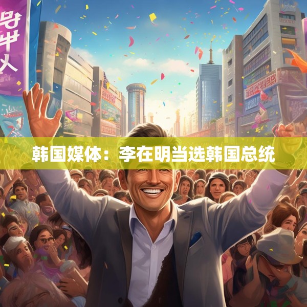 韩国媒体：李在明当选韩国总统
