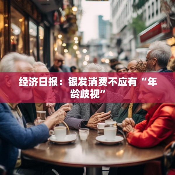 经济日报：银发消费不应有“年龄歧视”