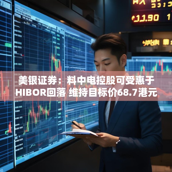 美银证券：料中电控股可受惠于HIBOR回落 维持目标价68.7港元