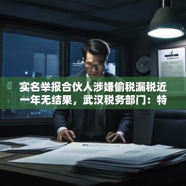 实名举报合伙人涉嫌偷税漏税近一年无结果，武汉税务部门：特殊情况检查可延期