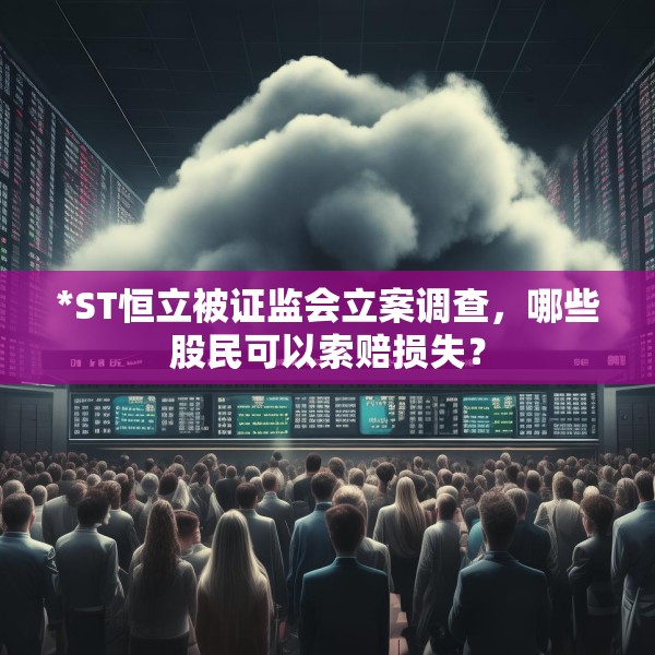 *ST恒立被证监会立案调查，哪些股民可以索赔损失？