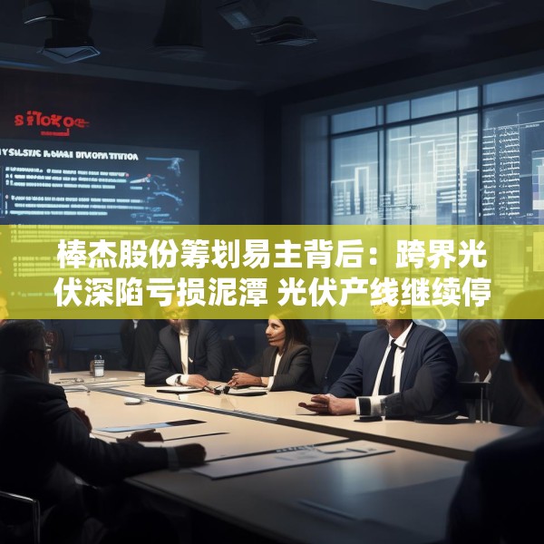 棒杰股份筹划易主背后：跨界光伏深陷亏损泥潭 光伏产线继续停产