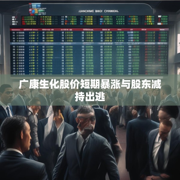 广康生化股价短期暴涨与股东减持出逃