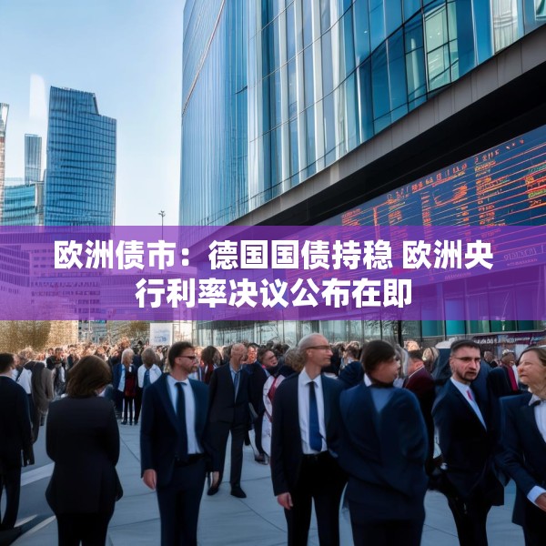 欧洲债市：德国国债持稳 欧洲央行利率决议公布在即
