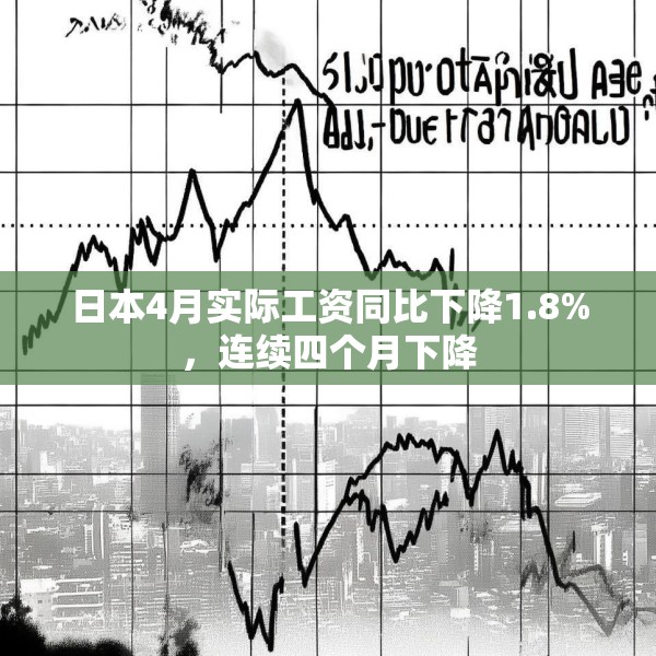 日本4月实际工资同比下降1.8%，连续四个月下降