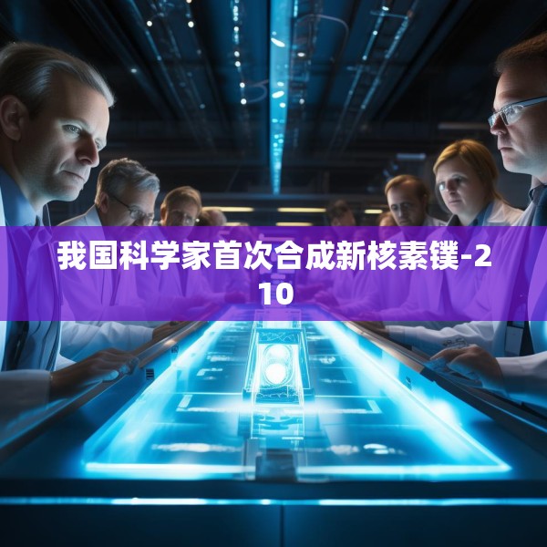 我国科学家首次合成新核素镤-210