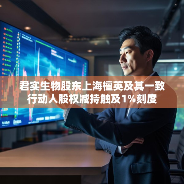 君实生物股东上海檀英及其一致行动人股权减持触及1%刻度