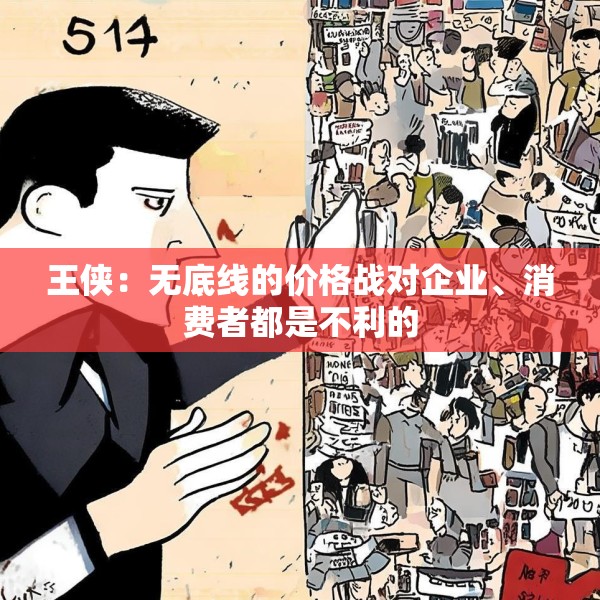 王侠：无底线的价格战对企业、消费者都是不利的