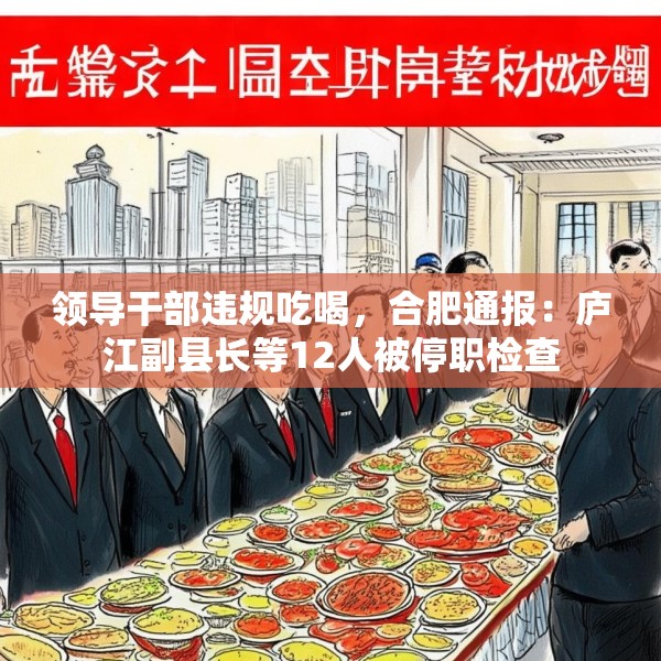 领导干部违规吃喝，合肥通报：庐江副县长等12人被停职检查