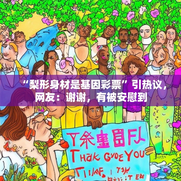 “梨形身材是基因彩票”引热议，网友：谢谢，有被安慰到