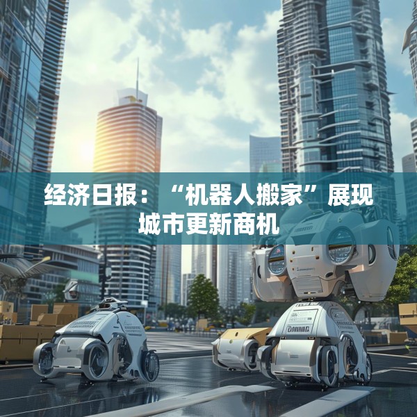 经济日报：“机器人搬家”展现城市更新商机