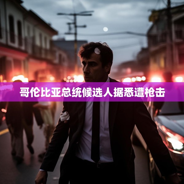 哥伦比亚总统候选人据悉遭枪击