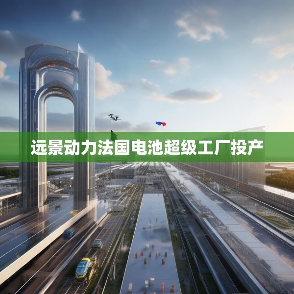 远景动力法国电池超级工厂投产