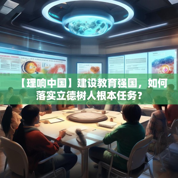 【理响中国】建设教育强国，如何落实立德树人根本任务？