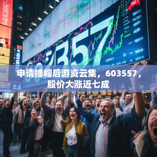 申请摘帽后游资云集，603557，股价大涨近七成