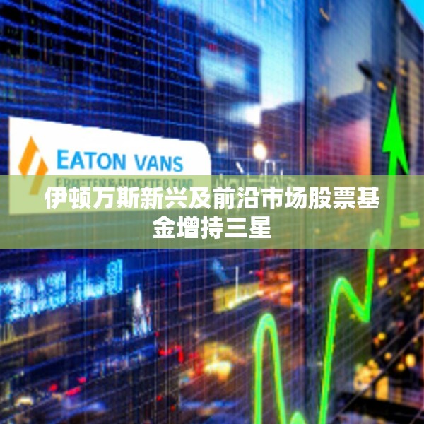 伊顿万斯新兴及前沿市场股票基金增持三星